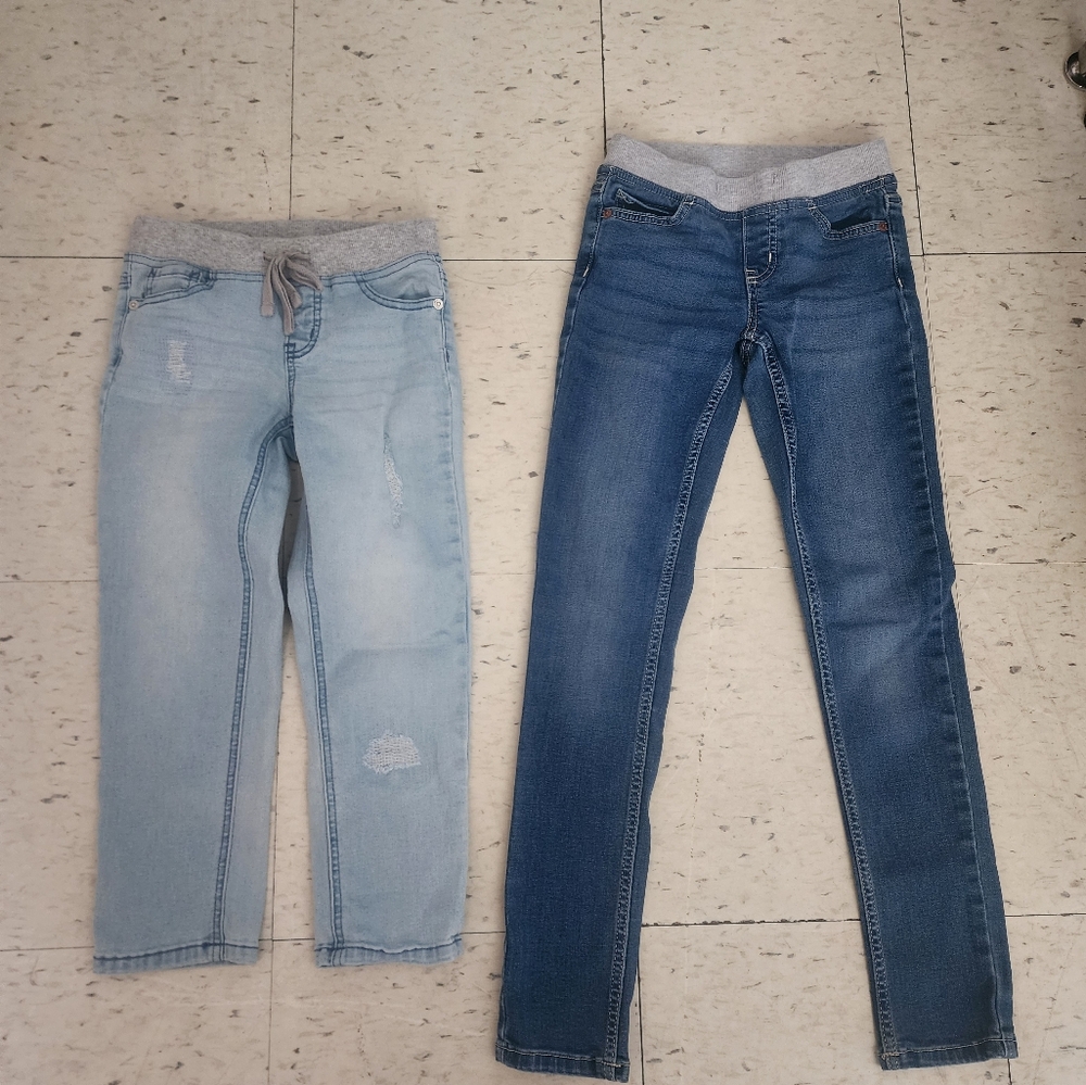 Girls Justice Jeans Lot of 2 (size 10 Slim)